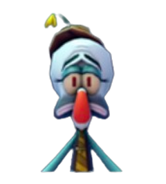 Squidward The Sad Clown artwork