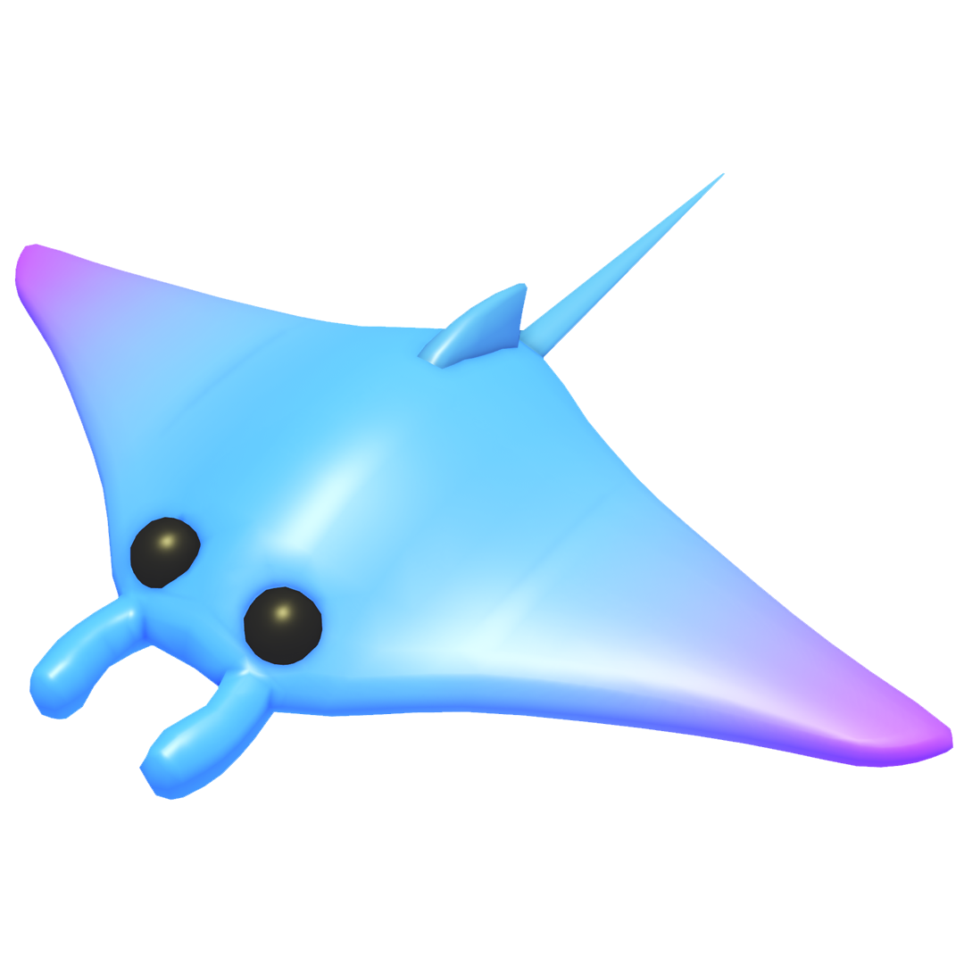 Manta Ray artwork