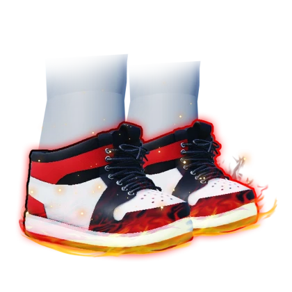 Red Sneakers artwork