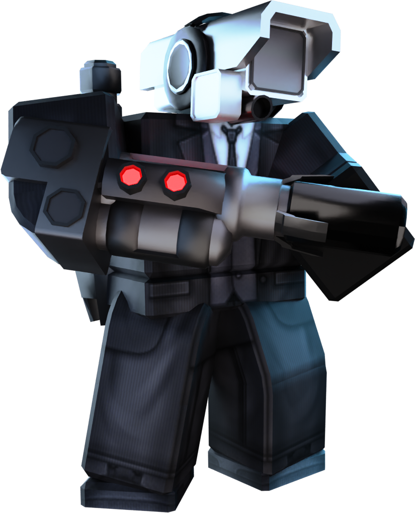 Red Laser Cameraman artwork