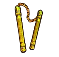 Golden Nunchucks artwork