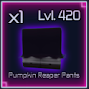 Pumpkin Reaper Pants artwork