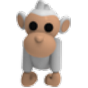 Albino Monkey artwork