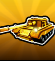 24K Golden Tank artwork