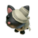 Halloween Black Mummy Cat artwork