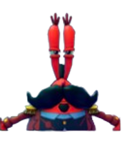 Mr. Krabs Ringmaster artwork