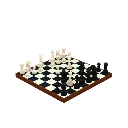 Chess set artwork