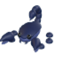 Halloween Blue Scorpion artwork