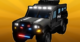 Police Jeep artwork