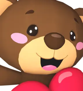 Valentines Bear artwork