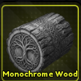 Monochrome Wood artwork