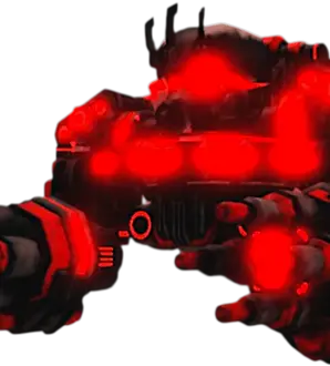 Futuristic Juggernaut artwork