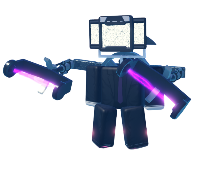 Upgraded Large Tv Man (Claws Arm) artwork