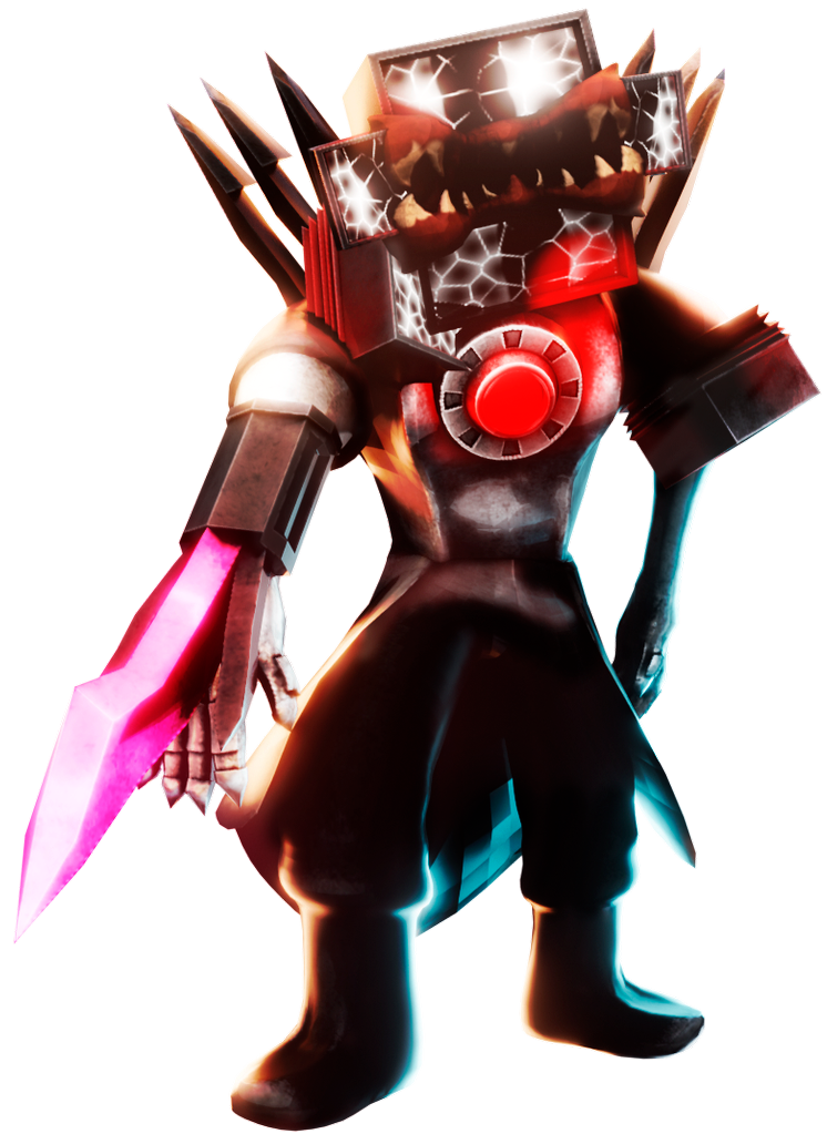 Zombie Titan TV Man artwork