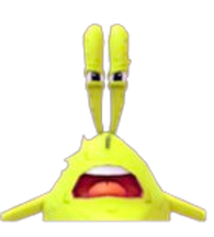Kelp Shape Mr. Krabs artwork