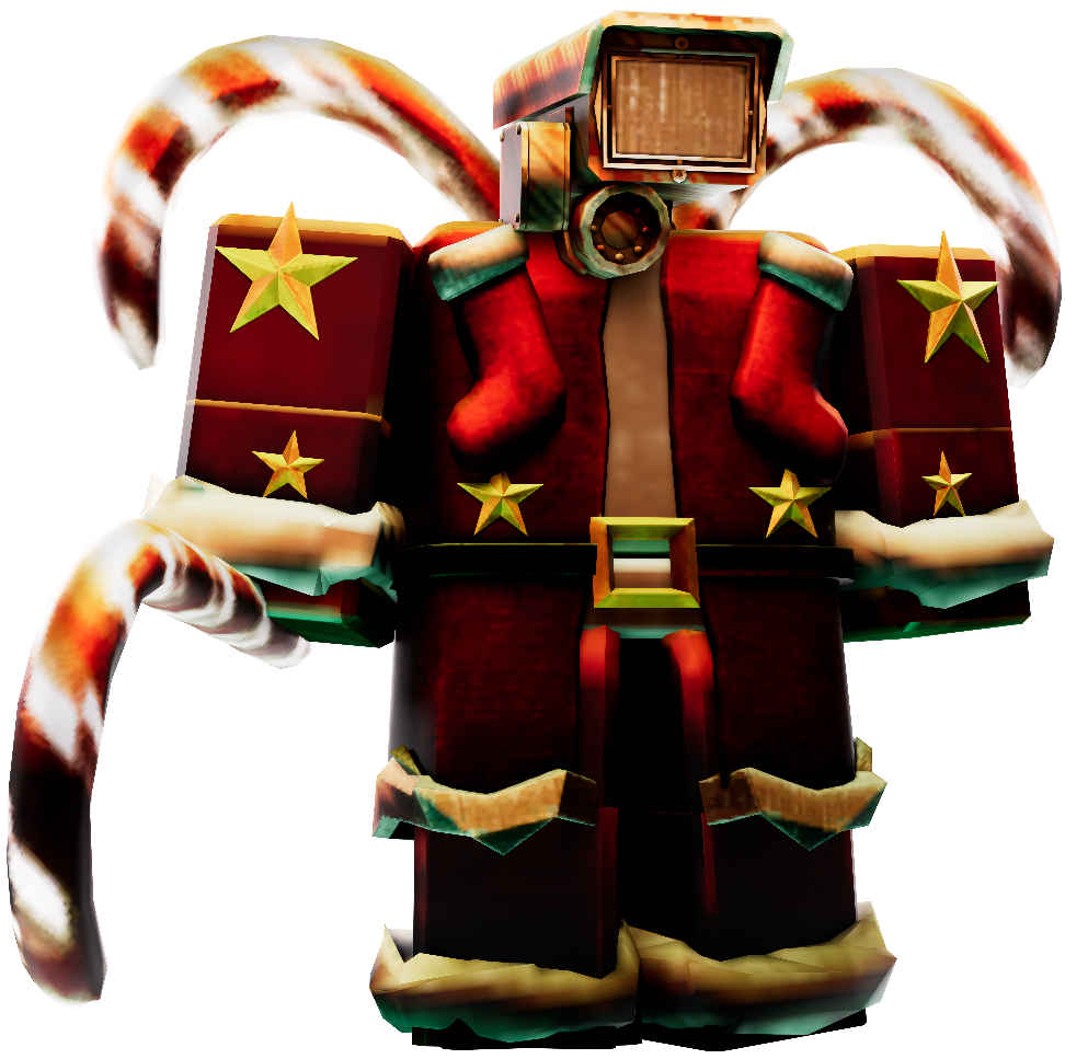 Candy Cane Cameraman artwork
