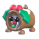 Yule Log Dog artwork