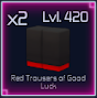 Red Trousers of Good Luck artwork