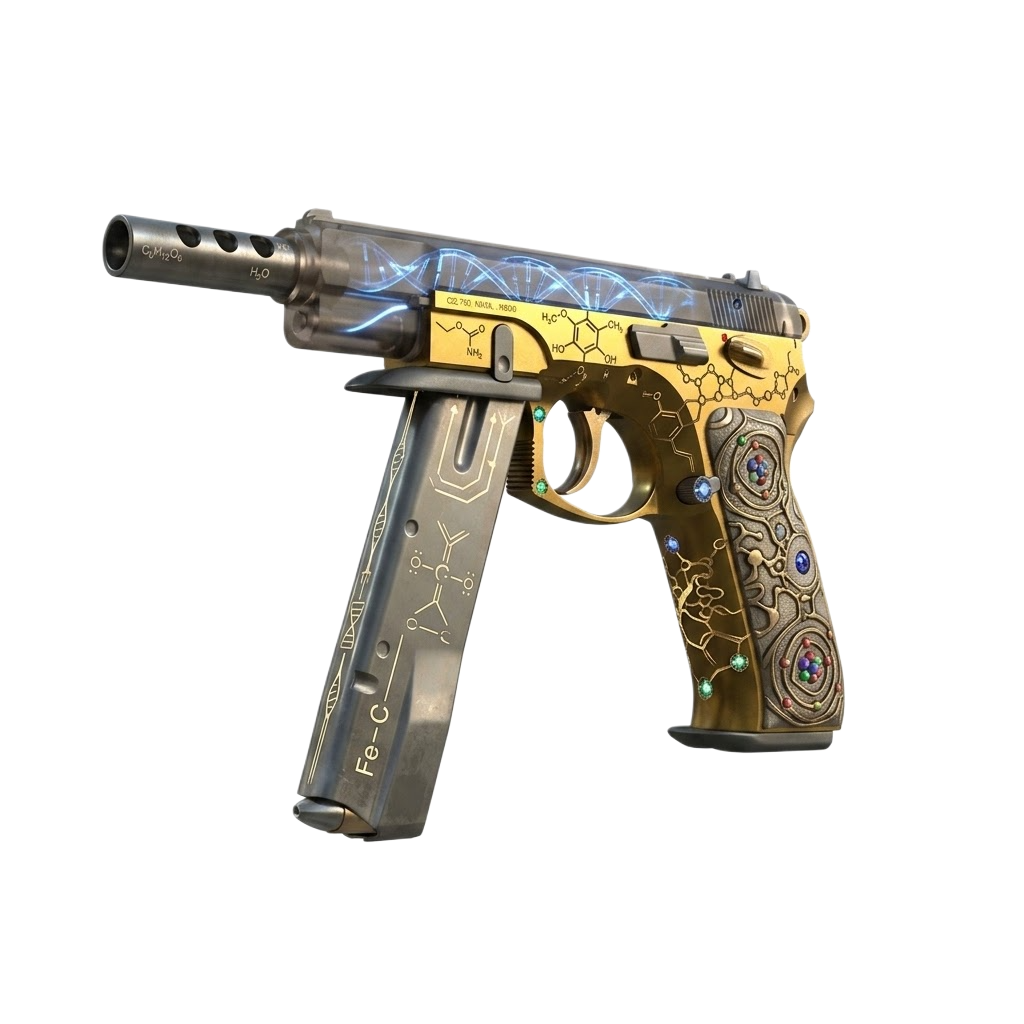 CZ-75 | MOLECULAR BOND artwork