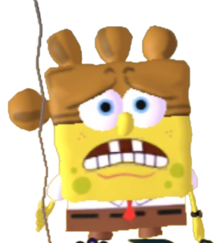 Glove World SpongeBob artwork