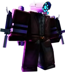 Minigun Camerawoman artwork