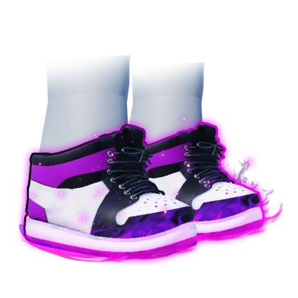 Purple Sneakers artwork