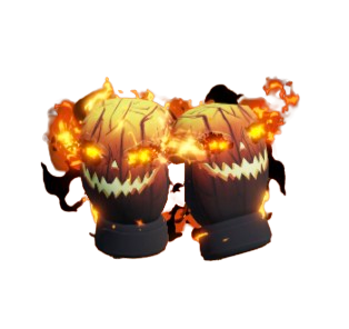 Halloween Fire Gloves artwork