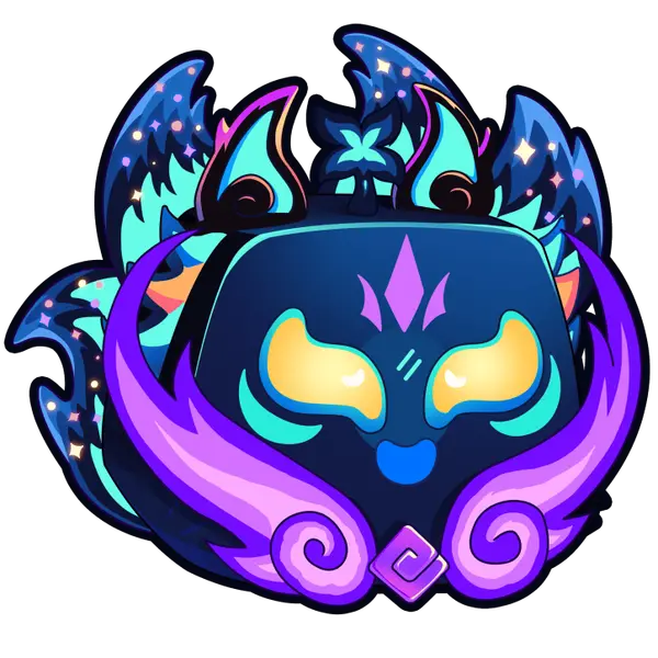 Galaxy Empyrean Kitsune artwork