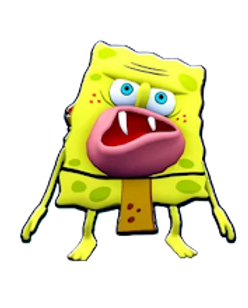 Caveman Spongebob artwork