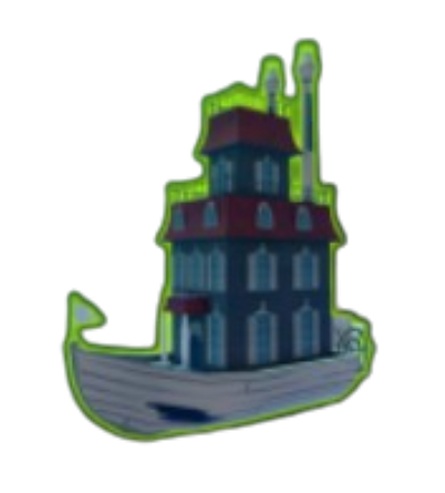 Haunted House Boat artwork