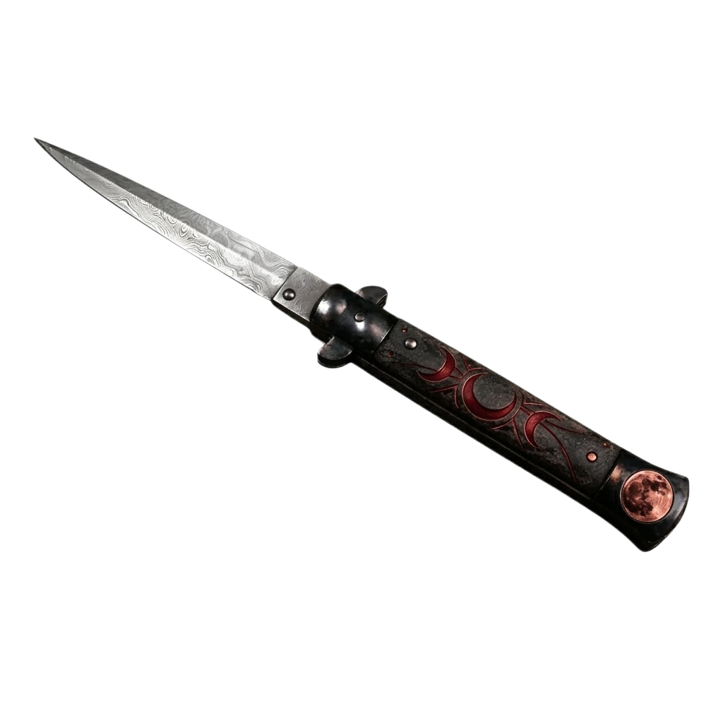 STILLETO KNIFE | BLOODY NIGHT artwork