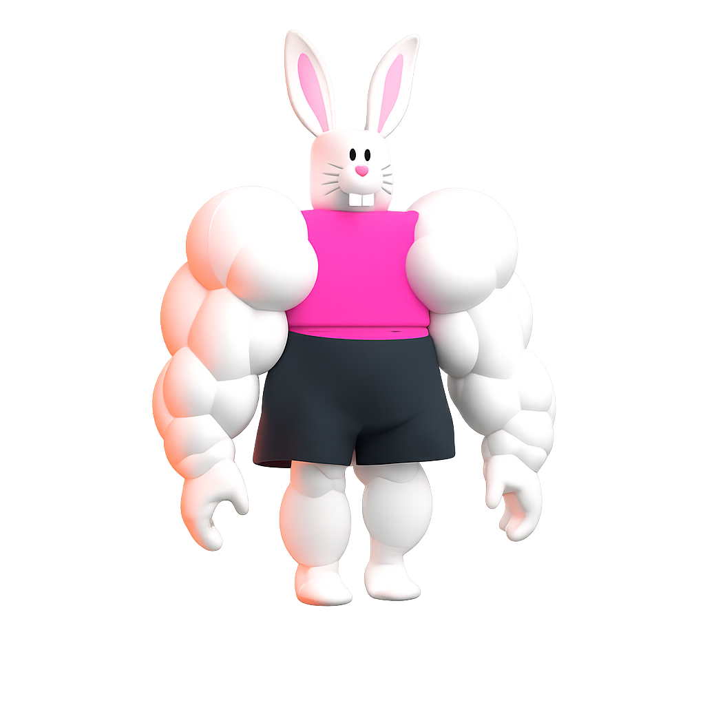 Gym Bunny artwork