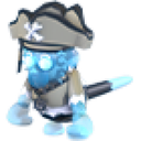 Pirate Ghost Capuchin Monkey artwork