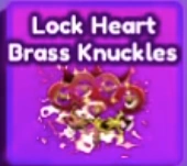 Lock Heart Brass Knuckles artwork