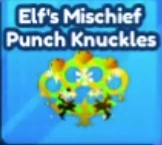 Elf's Mischief Punch Knuckles artwork