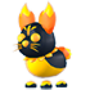 Burning Bunny artwork