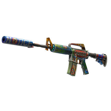 M4A1-S | DANGER artwork