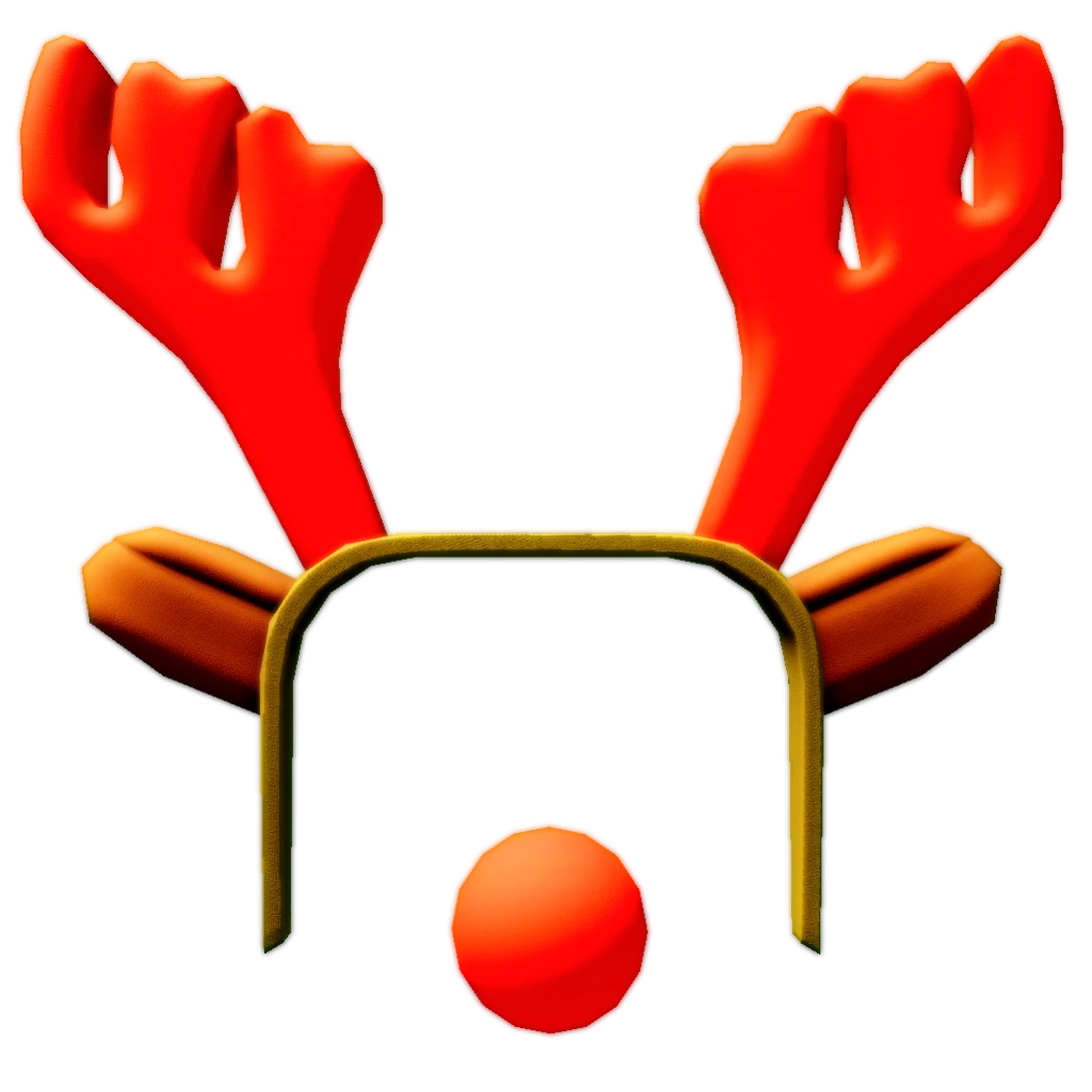 Rudolph Headband artwork