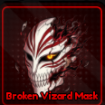 Broken Vizard Mask artwork