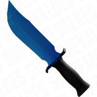 Blue artwork