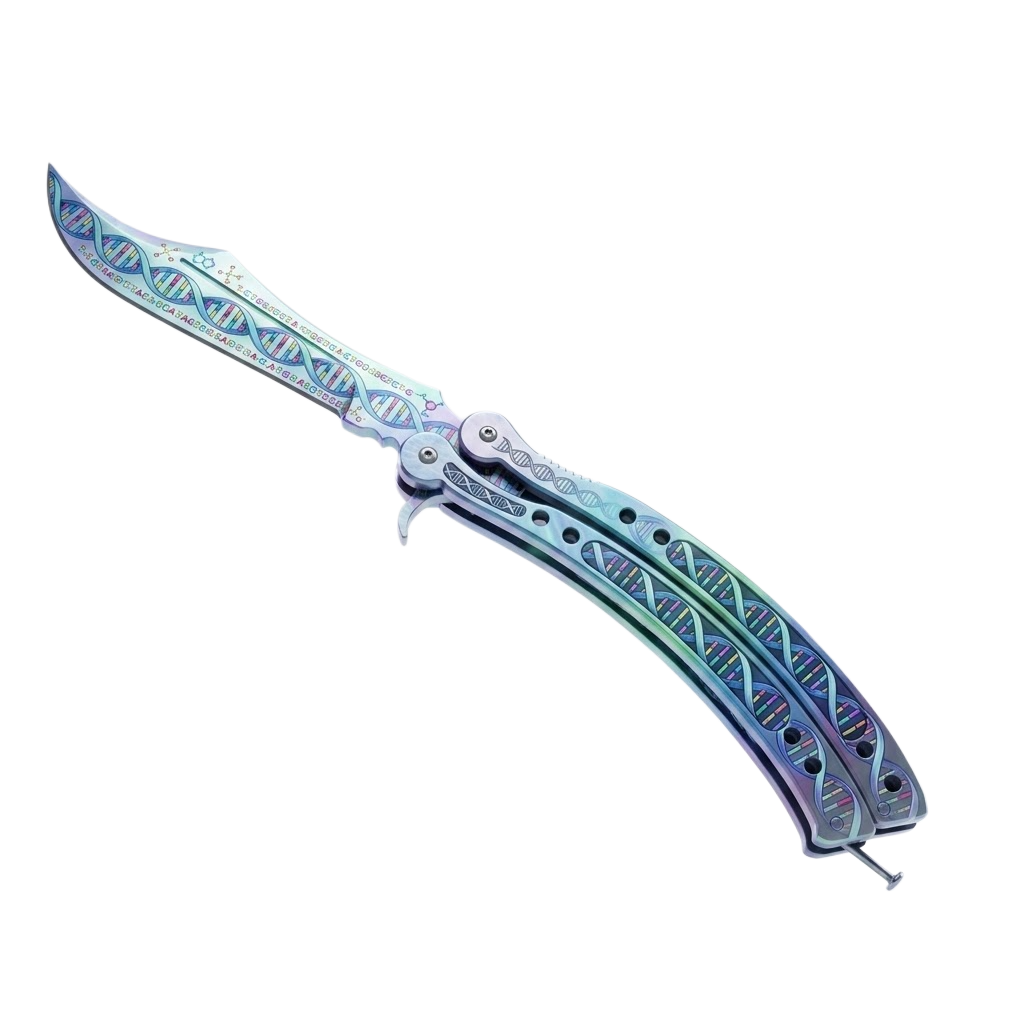BUTTERFLY KNIFE | HIGHLIGHTED GENETICS artwork