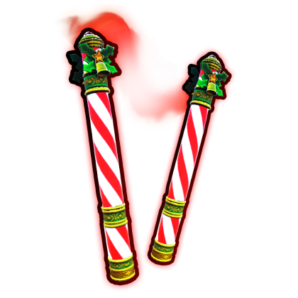 Santa Nunchucks artwork
