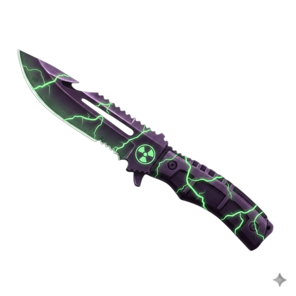 SURVIVAL KNIFE | PLUTONIUM artwork