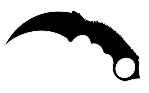 Pure Dark Karambit artwork