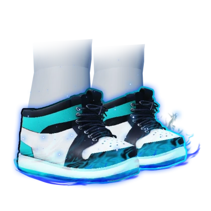 Blue Sneakers artwork