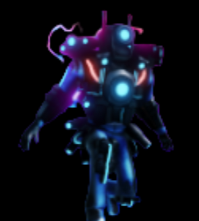 Futuristic Titan Speaker Man best unit in the game btw solos everything artwork
