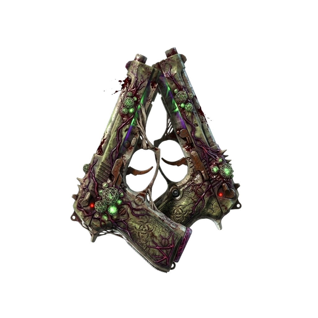DUAL BERETTAS | INFECTED VIRUS artwork