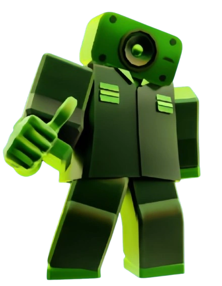 Thumbs Up Speakerman artwork