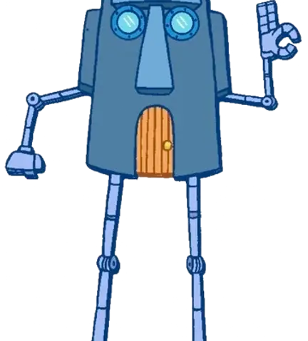 Squidward House Robot artwork