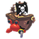 Pirate Hermit Crab artwork